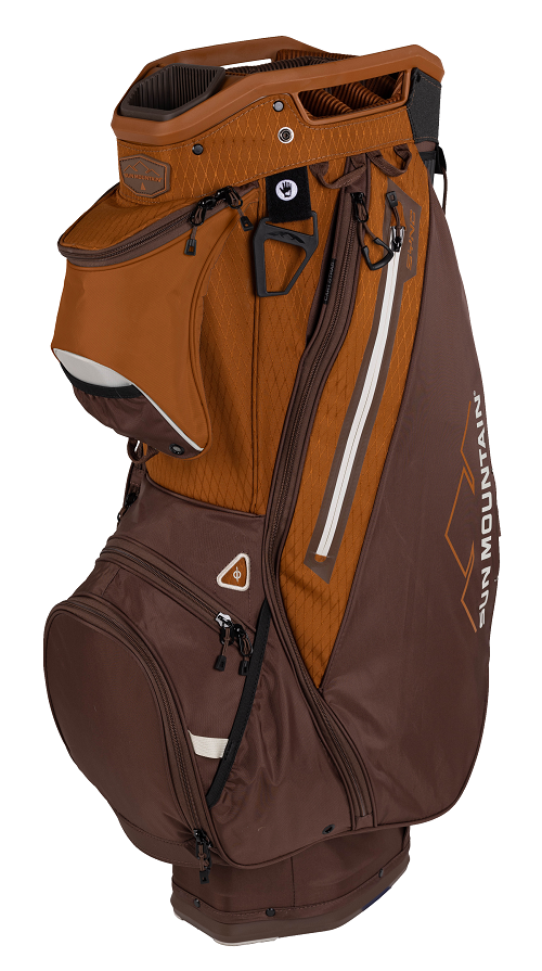 Awesome Golf フーディ Sサイズ ブラウン Sun Mountain Golf Prior Generation Sync Cart Bag | RockBottomGolf.com